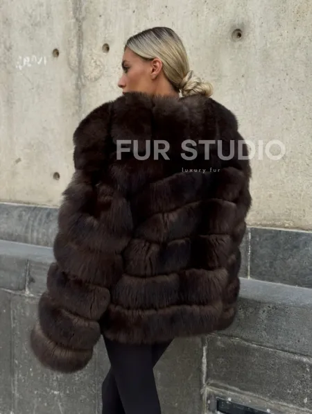 Шуба под соболь - фото 4