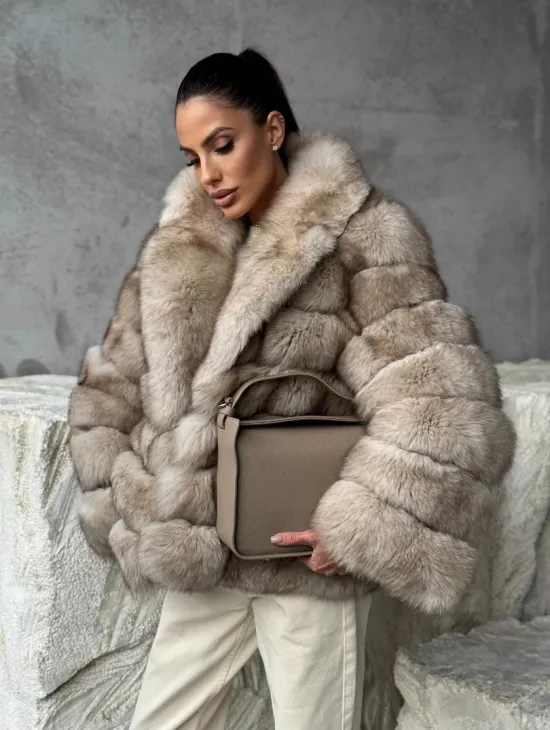 Шуба из песца - фото 11