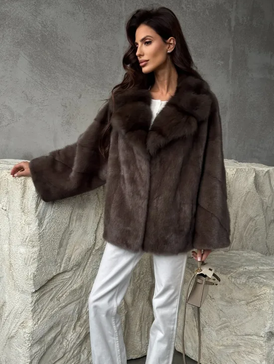 Норковая шуба автоледи - фото 6