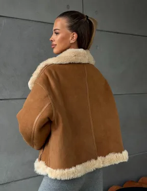 Дубленка - куртка двухсторонняя - фото 11