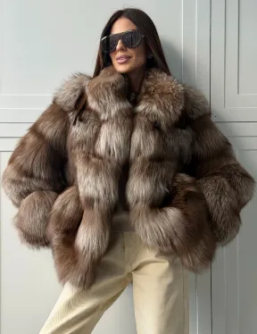 Полушубок из финской лисы - фото 0
