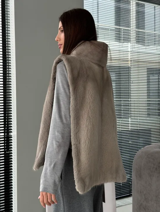 Норковая манишка «весна 2026» - фото 6