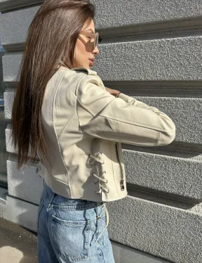 Куртка - косуха из натуральной кожи - фото 3